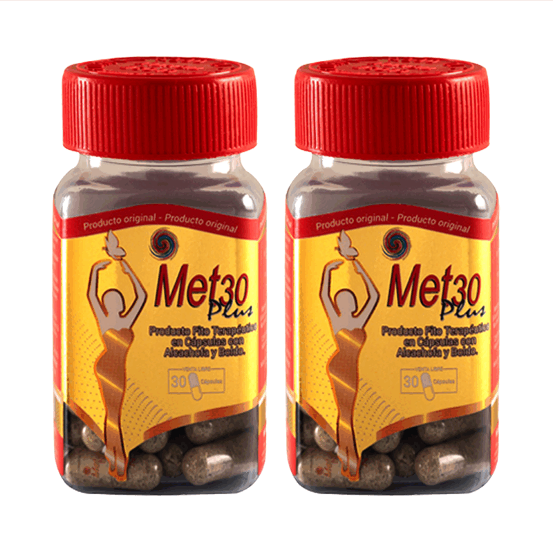 Met 30 Plus 2 Tarros X 30 caps