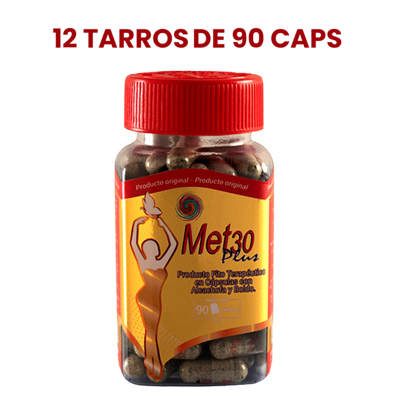 Met 30 Plus 12 Tarros X 90caps